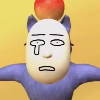 😥 emoji Popee the performer Telegram sticker 23 of 120