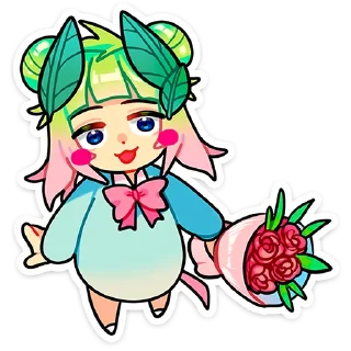 🌷 emoji Весли • @TgSticker Telegram sticker 7 of 49
