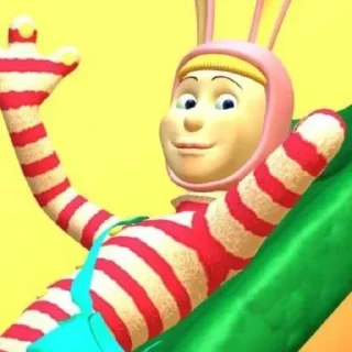 Sticker from Popee the performer