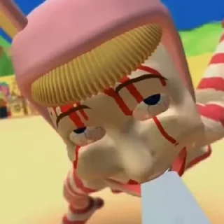 🩸 emoji Popee The Performer Telegram sticker 13 of 33