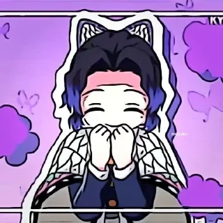 💜 emoji Госпожа-Кочо от лики Telegram sticker 16 of 120