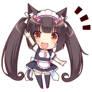 Sticker from Chocola Stickers