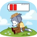 Sticker from Волчонок Тео @TgSticker