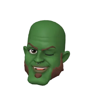 👄 emoji шрек 2.0 Telegram sticker 14 of 15