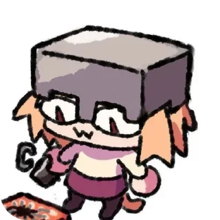 Sticker from Neco Arc @AbbiStik
