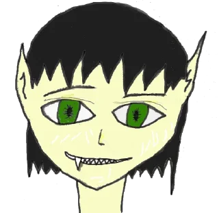 😍 emoji Lina The Dark Elf Telegram sticker 10 of 35