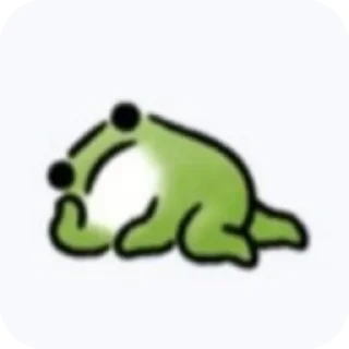 🫢 emoji milka @stickerartos Telegram sticker 23 of 32