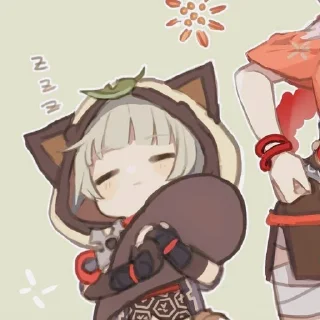 🥨 emoji ⸼ Ꮯᴀю ‧₊˚ @genshinstickpack Telegram sticker 8 of 52