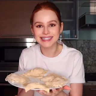🥟 emoji Madeline Petsch💋 Telegram sticker 19 of 60
