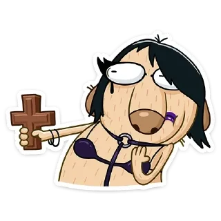 ✝️ emoji Леди Ди • @StickEmojiBook Telegram sticker 22 of 41