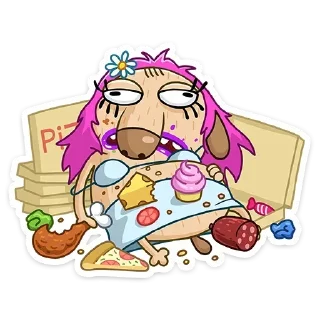Sticker from Леди Ди • @StickEmojiBook