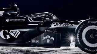 🌟 emoji Cadillac Formula 1 Team Banner Telegram sticker 12 of 16