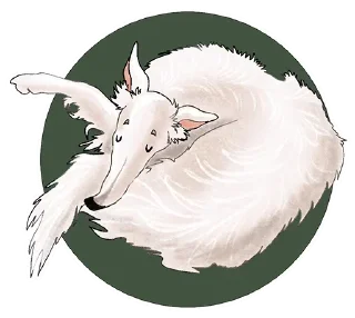 😞 emoji Canines @TVstickers Telegram sticker 19 of 38