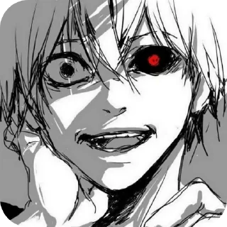 Sticker from kaneki ken @fuspaw