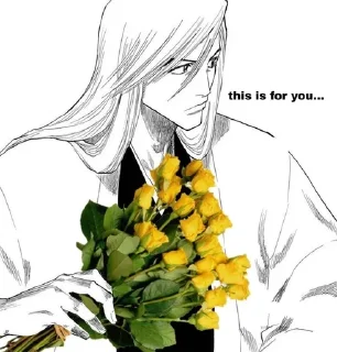 Bleach a rose sticker 3