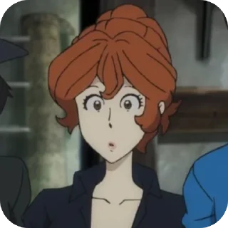 🍸 emoji Fujiko Mine/Lupin 3 Telegram sticker 23 of 120