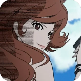 🍸 emoji Fujiko Mine/Lupin 3 Telegram sticker 8 of 120