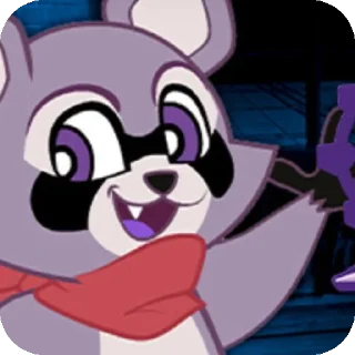✋ emoji Rembly the raccoon от @renoriiii Telegram sticker 11 of 39