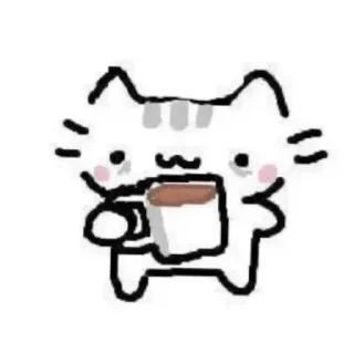 Sticker from Mem cat
