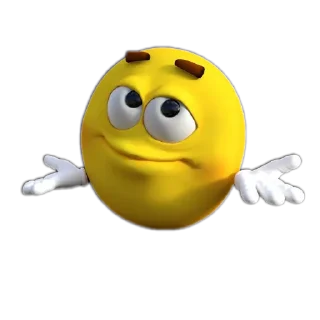 Жёлтые sticker 4