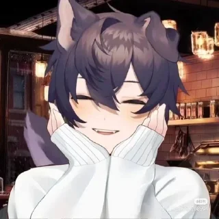 😊 emoji Shxtou VTuber Telegram sticker 20 of 22