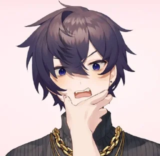 😐 emoji Shxtou VTuber Telegram sticker 17 of 22
