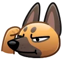 🫡 emoji Dogs emoji Telegram sticker 22 of 50