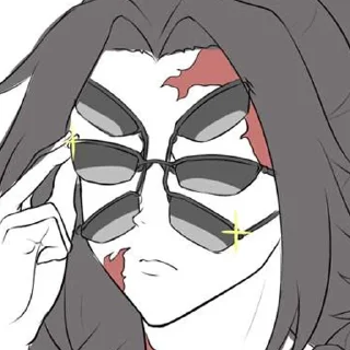 🤪 emoji Kokushibo Telegram sticker 20 of 27