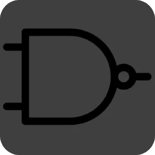 👍 emoji Logic Gates & Circuits Telegram sticker 6 of 14