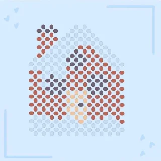 🌟 emoji Схемы для бисероплетение 💗 Telegram sticker 15 of 34