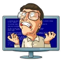 Sticker from Bill Gates