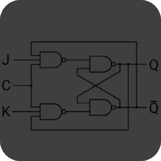 👍 emoji Logic Gates & Circuits Telegram sticker 10 of 14