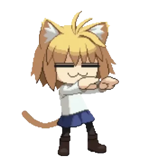 🌟 emoji {Неко арк / Neco arc} @AkiruLs Telegram sticker 20 of 20