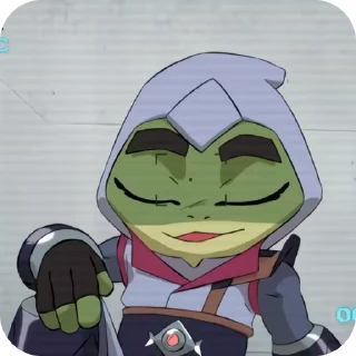🐸 emoji 𝆺𝅥 𝆭• 𝑩𝒖𝒍𝒍𝒇𝒓𝒐𝒈 . 𞥊  @stickerland4u 𝆭• 𝆺𝅥 Telegram sticker 16 of 41