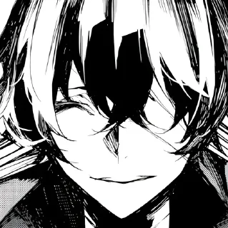 🥃 emoji Osamu Dazai || Beast ≈ @wujsed Telegram sticker 14 of 48