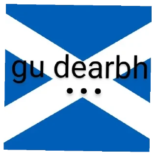 🏴󠁧󠁢󠁳󠁣󠁴󠁿 emoji @ofcourse_stickers Telegram sticker 13 of 96