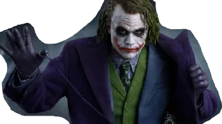 Sticker from JOKER Heath Ledger