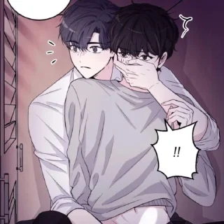 🤭 emoji manhwa Telegram sticker 7 of 24