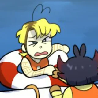 😦 emoji Мини Дейв Telegram sticker 16 of 35