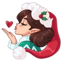 Sticker from Penelope the Elf