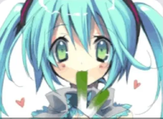 🌟 emoji Miku Pom Telegram sticker 12 of 16