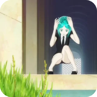 🧊 emoji phosphophyllite safina. @saffstick Telegram sticker 10 of 101