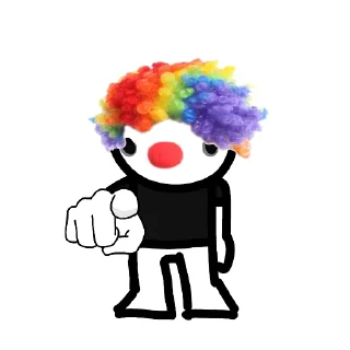 🤡 emoji эаэа.....бля...ну .. Telegram sticker 17 of 28