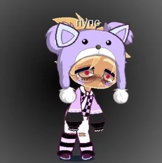 🥺 emoji Gasha|пупс💜 Telegram sticker 5 of 15