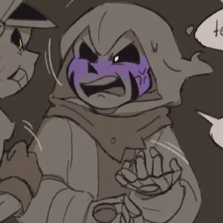 🤍 emoji ❦ goth sans by @Xchara_R34 ❦ Telegram sticker 15 of 94