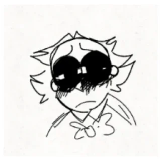 ☹ emoji ❗silly Albert ❗@AlbebraTGKp Telegram sticker 23 of 50