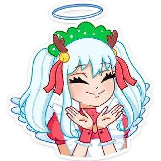 😇 emoji Алекса Клаус (@TgSticker) Telegram sticker 22 of 48