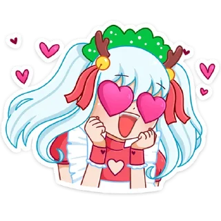 😍 emoji Алекса Клаус (@TgSticker) Telegram sticker 12 of 48