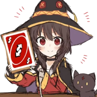 🔁 emoji Odobrenno megumin Telegram sticker 7 of 40