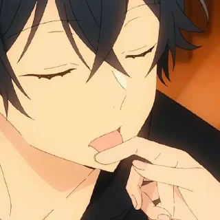 😜 emoji Миямура Telegram sticker 8 of 20